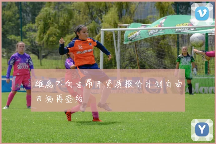 雄鹿不向吉昂开资质报价计划自由市场再签约